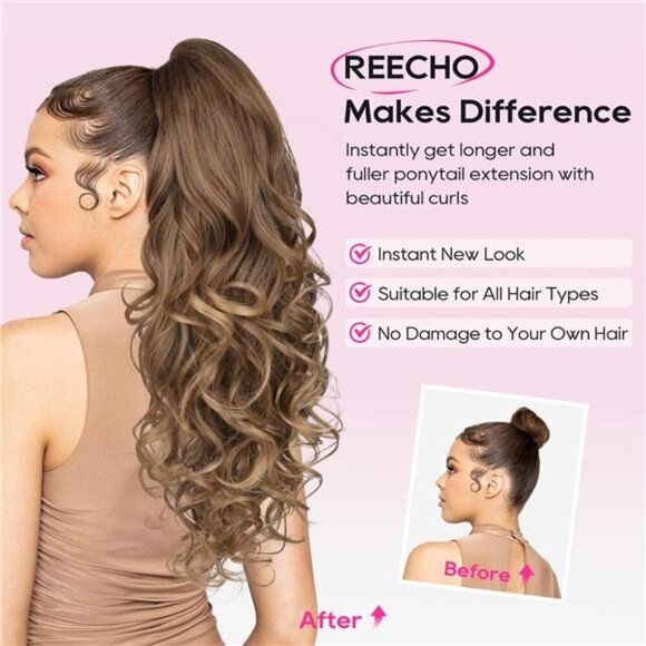 Ponytail Extension, 24\